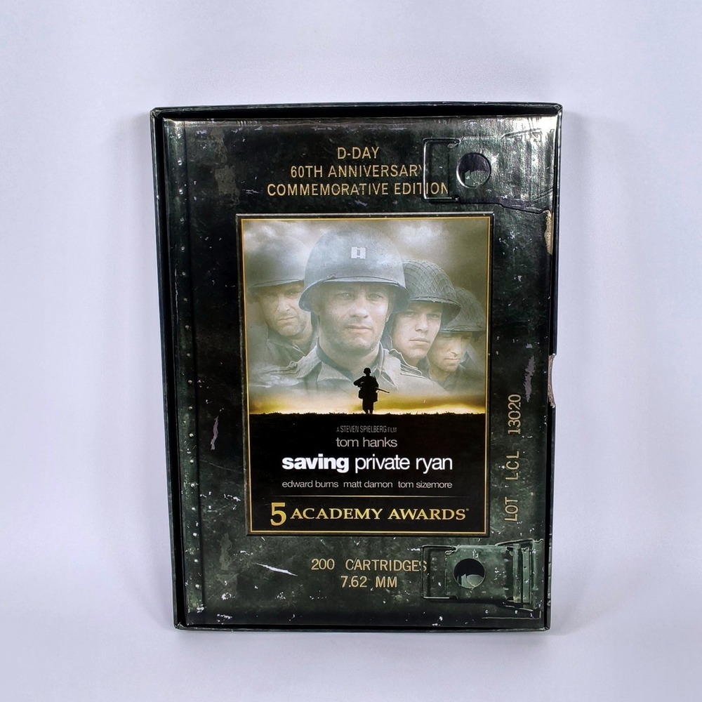 Saving Private Ryan DVD D-Day 60th Anniversary Commemorative Edition Ammo Box